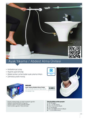 MF İnşaat Seramik &amp; Vitrifiye Kataloğu e-katalog kapak görseli