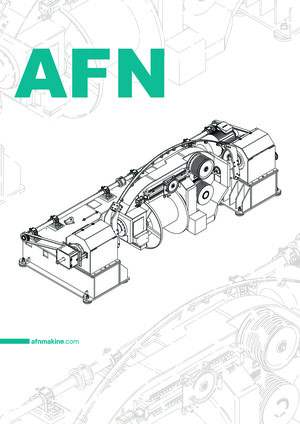 AFN MAKİNA e-katalog kapak görseli