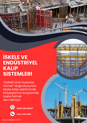 ERA İNŞAAT / İNŞAAT KALIP MALZEMLERİ e-katalog kapak görseli
