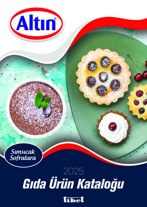 Altın Gıda Ürün Kataloğu e-katalog kapak görseli