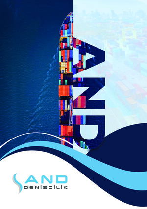 AND DENİZCİLİK e-katalog kapak görseli