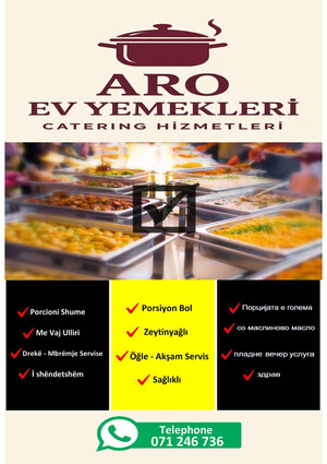 Aro Catering e-katalog kapak görseli