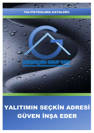 GĞNSEÇKİN GRUP YAPI YALITIM SİSTEMLERİ UYGULAMA KATALOĞU e-katalog kapak görseli