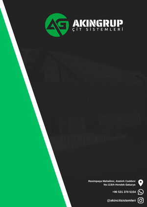 Akın Grup Çit Sistemleri Katalog e-katalog kapak görseli