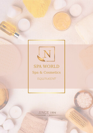 NZR SPA WORLD e-katalog kapak görseli