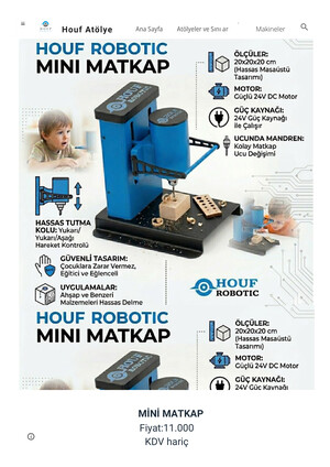 Houf atölye e-katalog kapak görseli